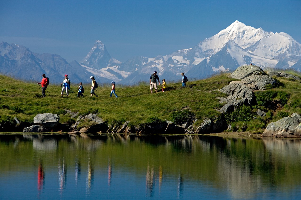 Badehotel Salina Maris Ausflüge mit Hund Moosfluh - Riederalp