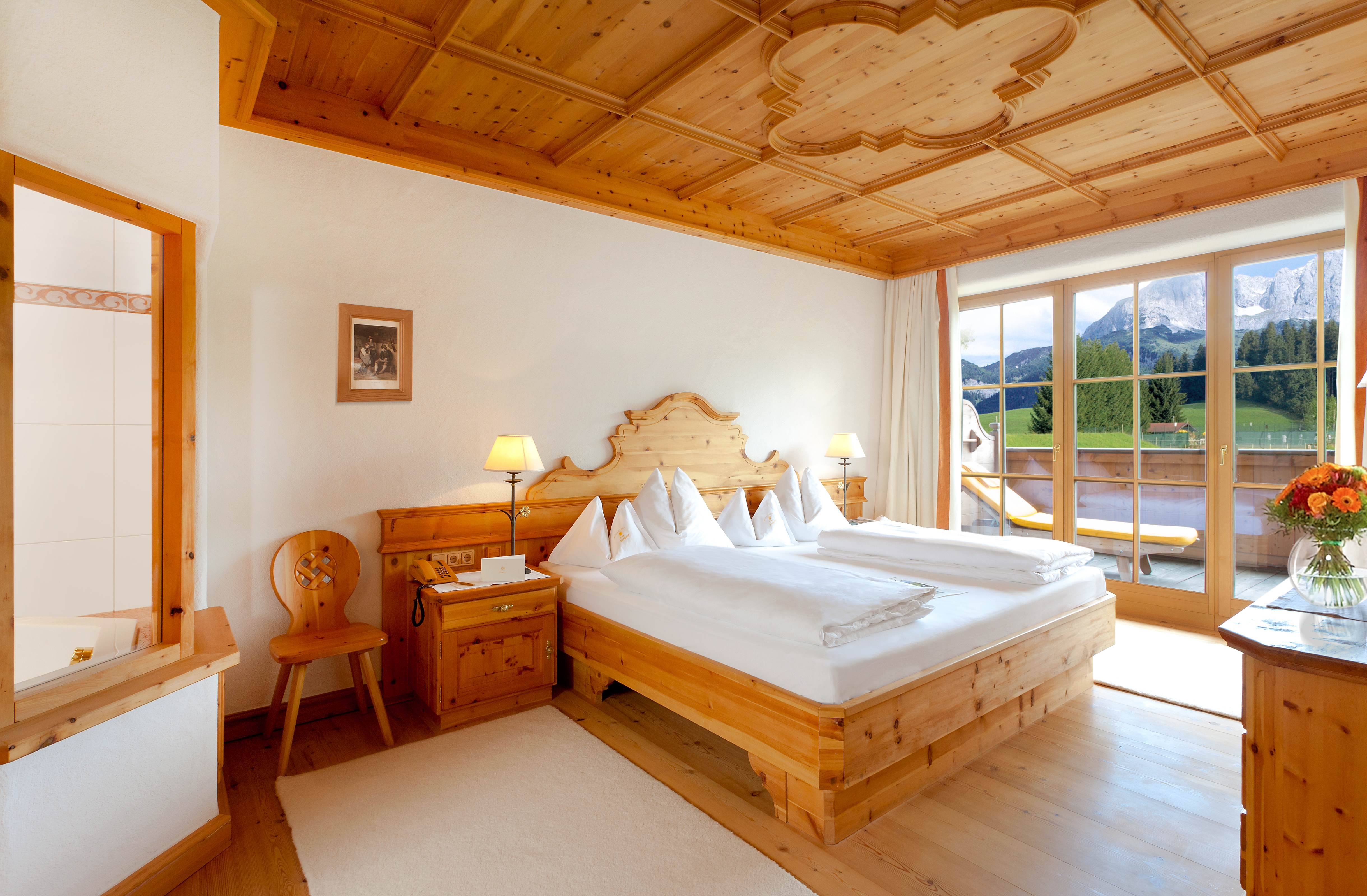 Bio-Hotel Stanglwirt Zimmerkategorien Kaiserbogen Juniorsuite