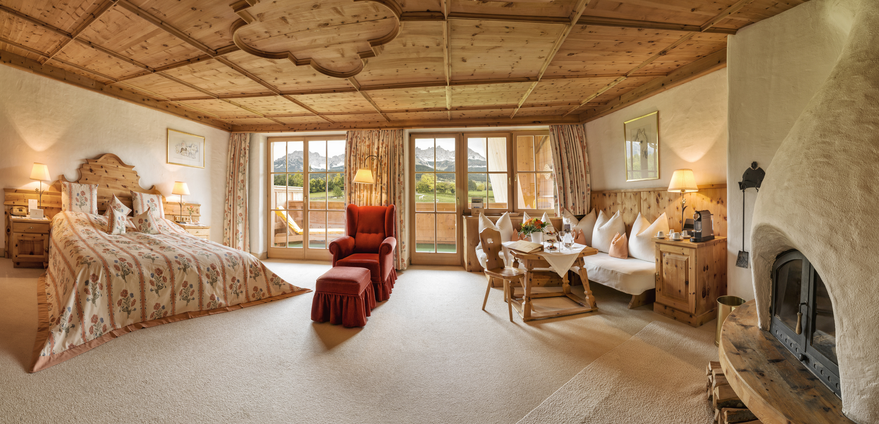 Bio-Hotel Stanglwirt Zimmerkategorien Kaiserbogen Luxussuite