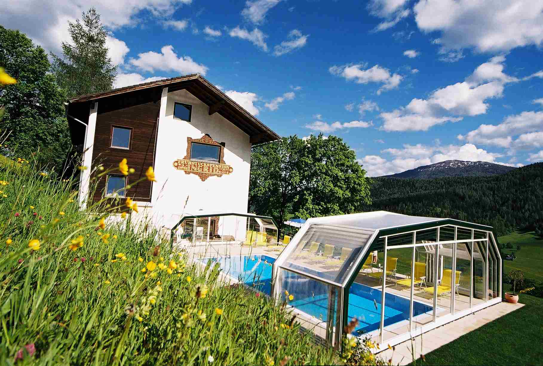 Hundehotel - Preisniveau: moderat - Schladming - Pension Ingrid  beheizter überdachter Pool - **** Hotel Stigenwirth 