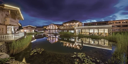 Hundehotel - Bad Leonfelden - INNs HOLZ Natur- & Vitalhotel****s bei Nacht - INNs HOLZ Natur- & Vitalhotel****s