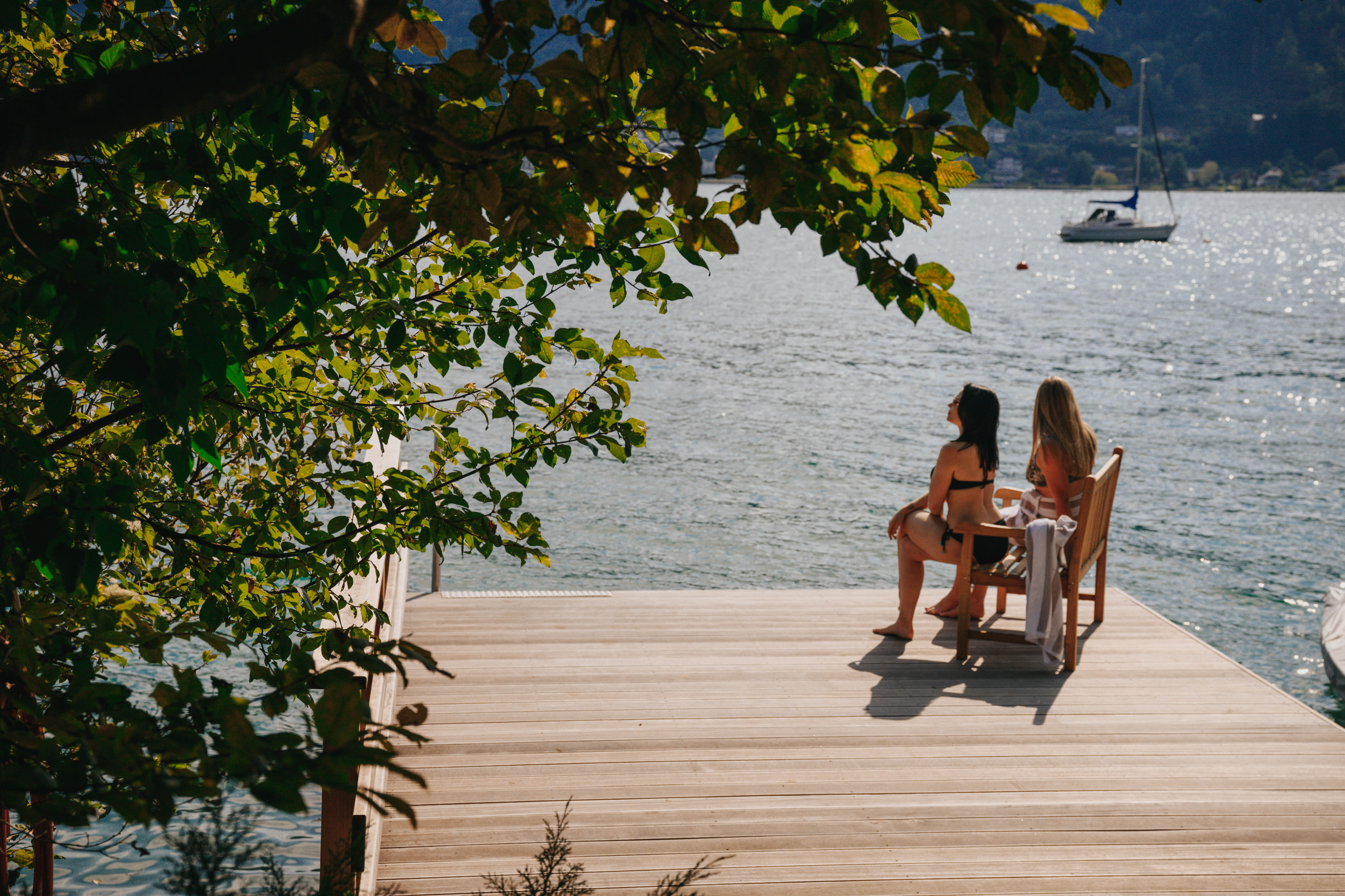Urlaub-mit-Hund: JO's direkter Seezugang - Seehotel Das JO.