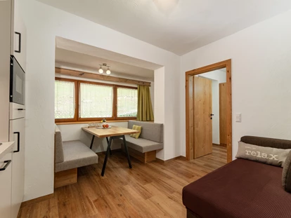 Hundehotel - Tauplitz - Suite Bergidyll, Wohnküche - Bergbauernhof Pension Irxner