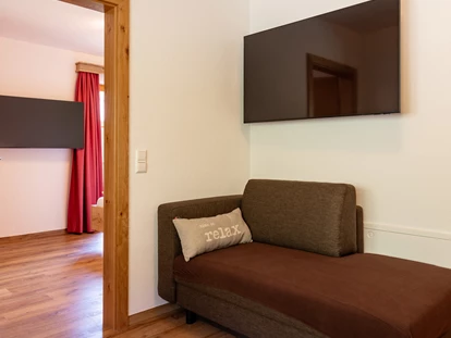 Hundehotel - Tauplitz - Suite Bergidyll, Schlafcouch - Bergbauernhof Pension Irxner