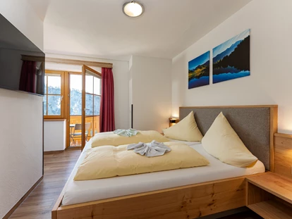 Hundehotel - Tauplitz - Suite Morgengruß, Schlafzimmer - Bergbauernhof Pension Irxner