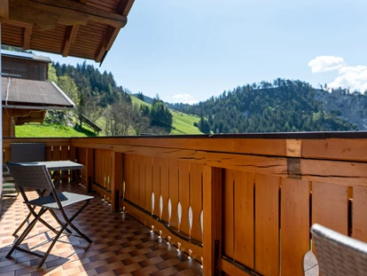Hundehotel - Tauplitz - Blick vom Balkon, Suite Morgengruß am Irxnerhof - Bergbauernhof Pension Irxner