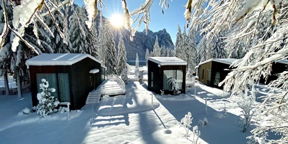 Hundehotel - Feldthurns - Skyview Chalets am Camping Toblacher See