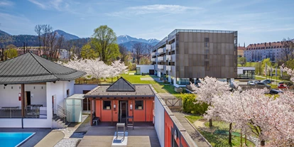 Hundehotel - Wellnessbereich - Kumberg - Sauna-Innenhof - Asia Hotel & Spa Leoben
