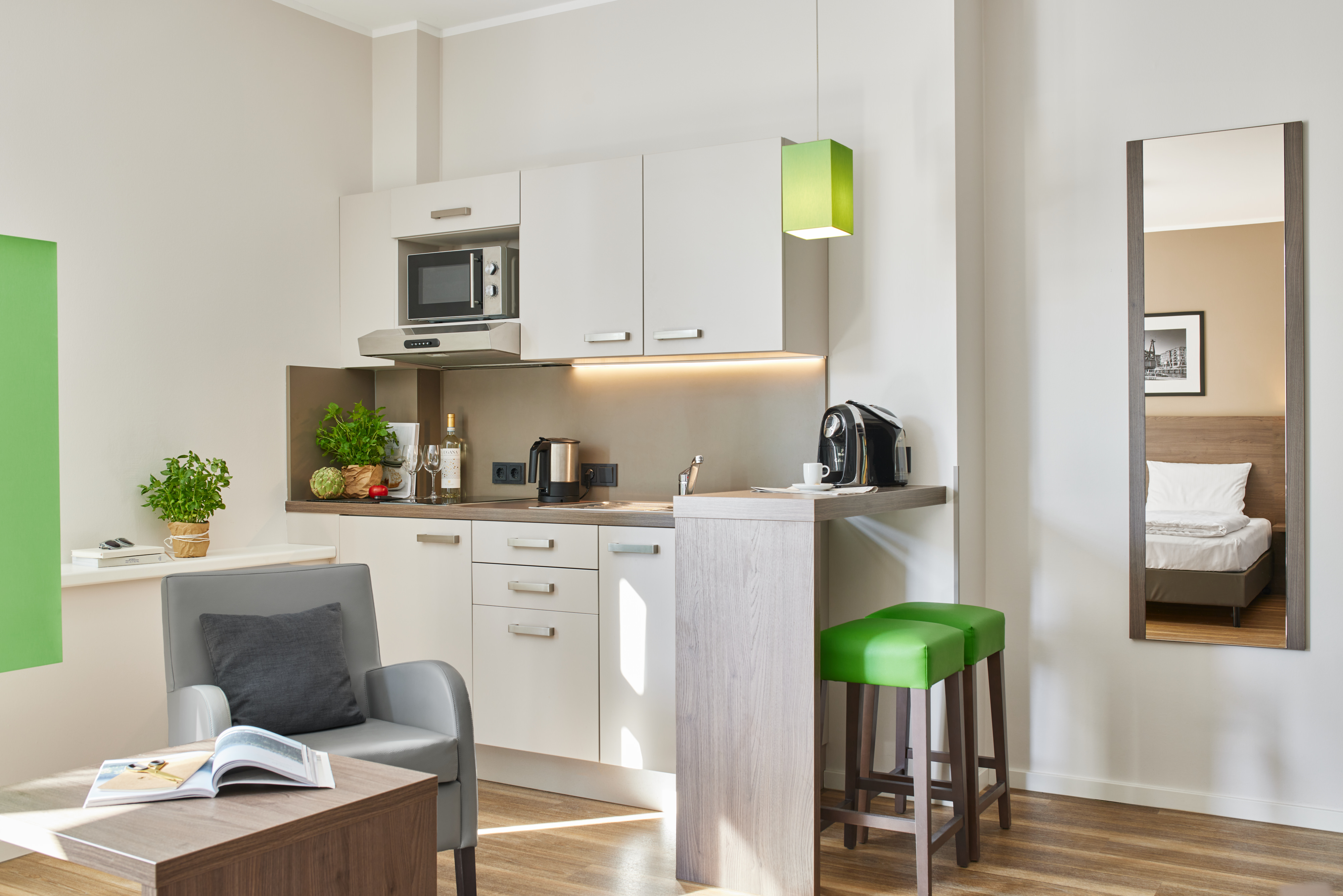 appartello - smarttime living Hamburg Zimmerkategorien Premium Studio