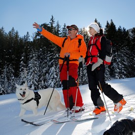 Urlaub-mit-Hund: Skitouren mit Hund - Feriendorf Hohentauern