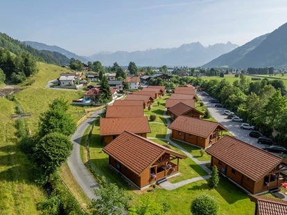Hundehotel - WLAN - Berchtesgaden - von oben - Chaletdorf ZellerSee