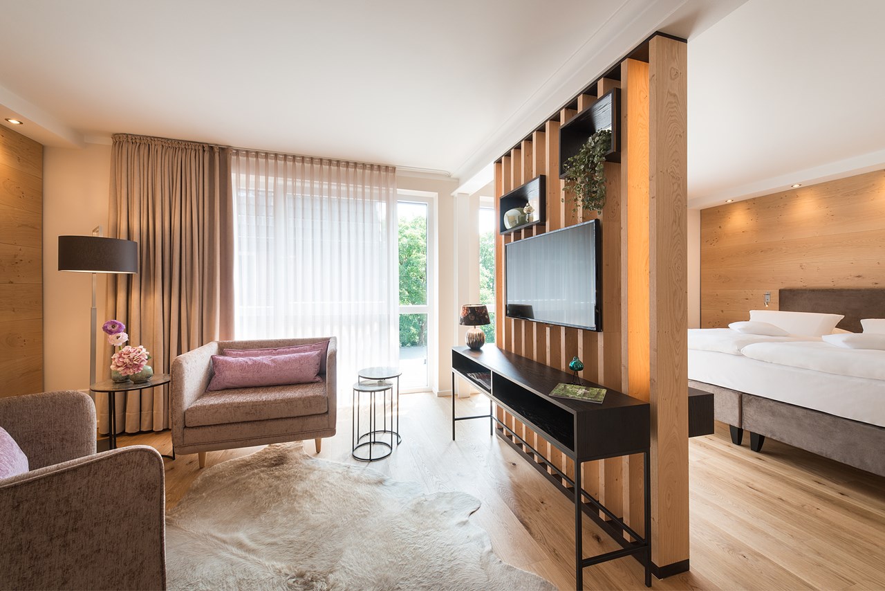 Hotel Munte am Stadtwald Zimmerkategorien Junior-Suiten der Kategorie "Auszeit"