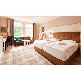Urlaub-mit-Hund: Deluxe-Zimmer - Zimmerbeispiel - Hotel Munte am Stadtwald - Hotel Munte am Stadtwald
