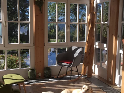 Hundehotel - Pools: Schwimmteich - Naturforsthaus