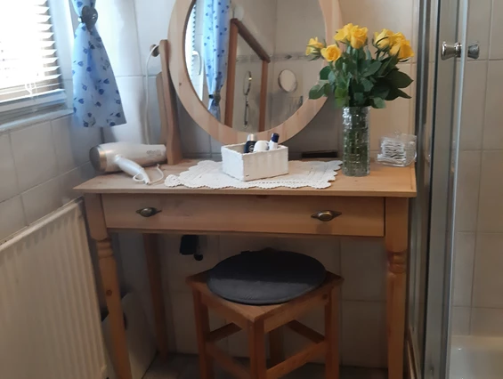 Ferienhaus mit Hund: Ein nettes Badezimmer... - Ferienhaus Harmonie