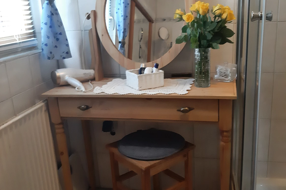 Ferienhaus mit Hund: Ein nettes Badezimmer... - Ferienhaus Harmonie