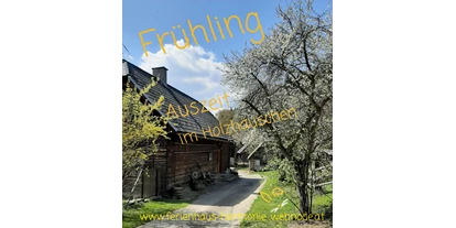 Hundehotel - Unterkunftsart: Einzelhaus - Ob Frühling Sommer Herbst und Winter eure Wanderungen mit den Hunden könnt ihr hier gleich vorm Haus starten!! - Ferienhaus Harmonie
