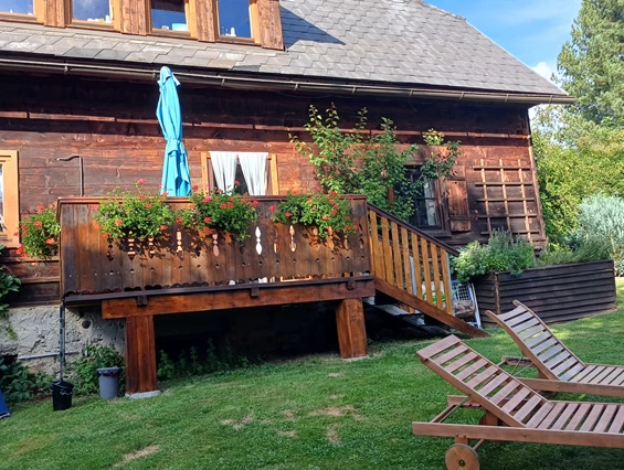 Ferienhaus mit Hund: Ferienhaus Harmonie, ein gemütliches Holzhäuschen in der Steiermark!! - Ferienhaus Harmonie