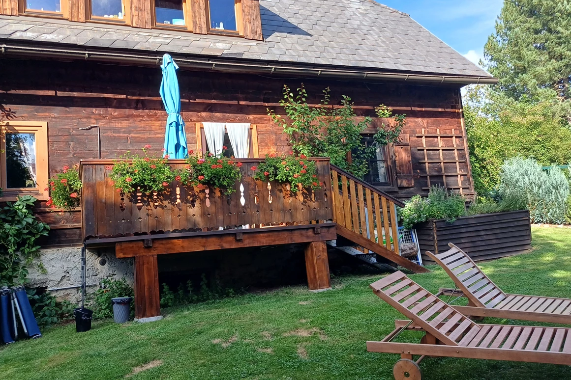 Ferienhaus mit Hund: Ferienhaus Harmonie, ein gemütliches Holzhäuschen in der Steiermark!! - Ferienhaus Harmonie