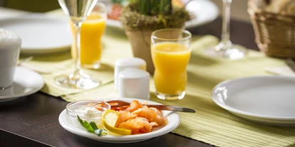 Hundehotel - Trink-/Fressnapf: im Zimmer - Langenhorn - Extravagantes Frühstück mit vielen Leckereien. - Das Frühstückshotel SPO