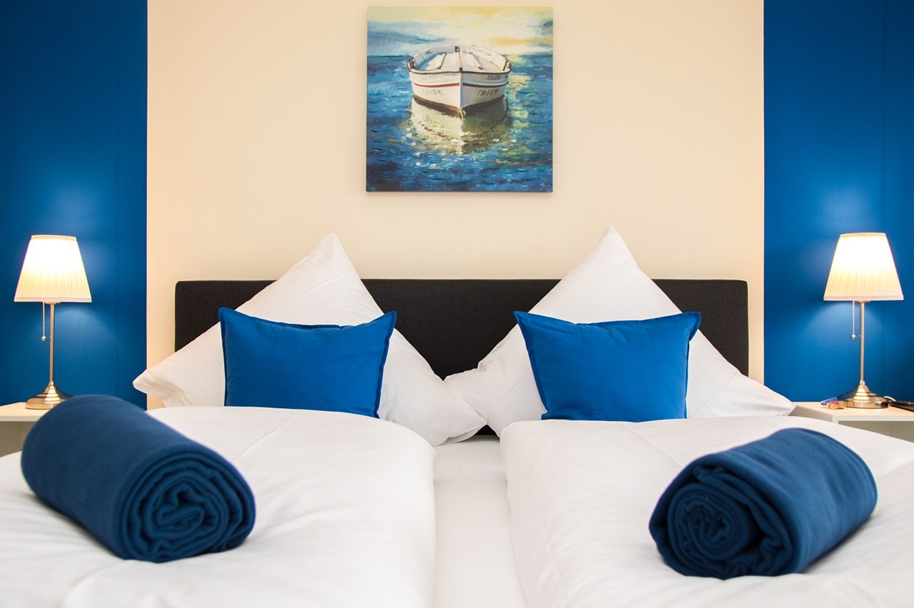 Das Frühstückshotel Büsum Zimmerkategorien Komfort Doppelzimmer