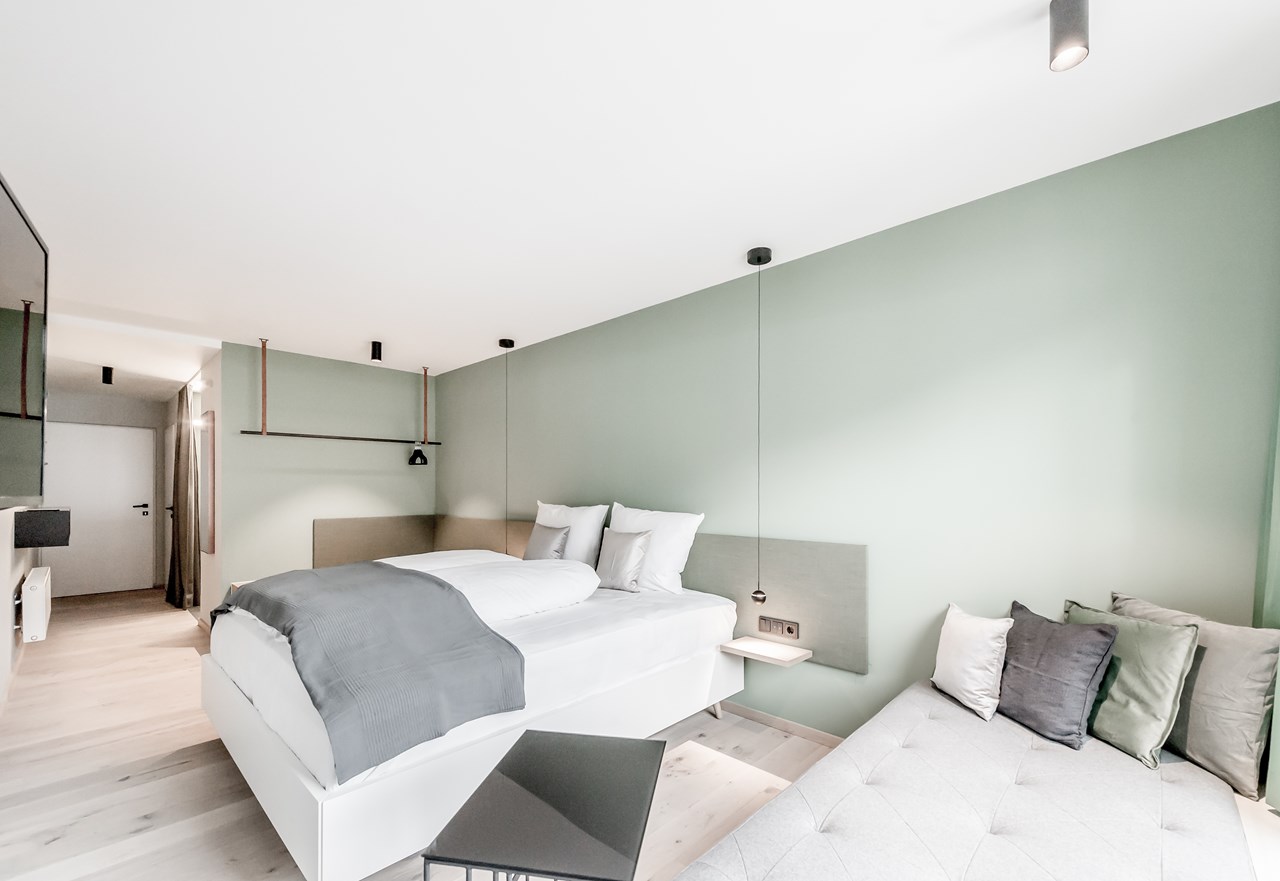 Lifestylehotel dasMAX Zimmerkategorien Standard Doppelzimmer zur Einzelnutzung