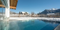 Hundehotel - Pools: Schwimmteich - Thermal-Wasserwelt: Winter - Familien und Vitalhotel Mühlpointhof ***S