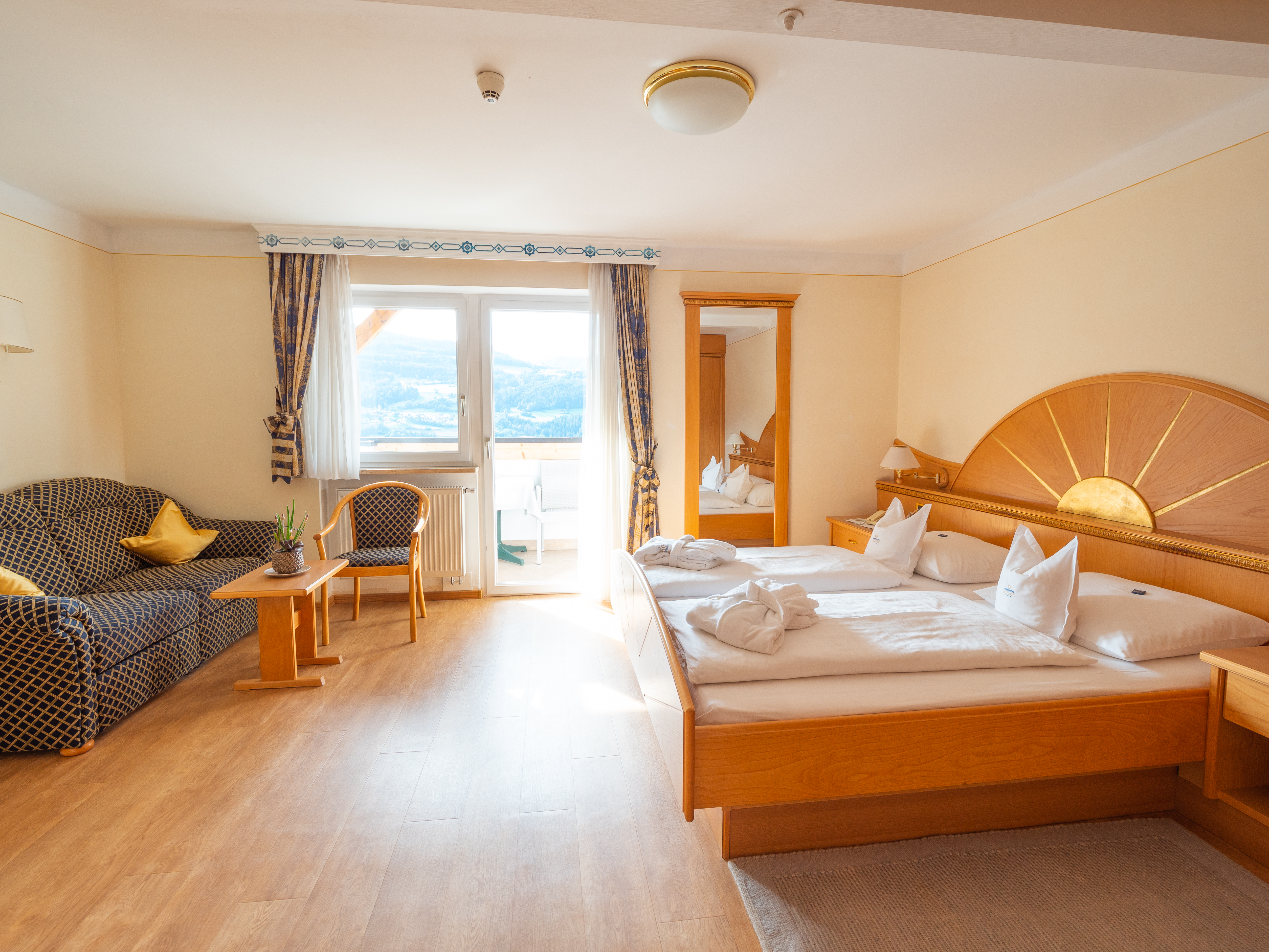 Sonnenhotel Adler Nature Spa Adults only Zimmerkategorien Superior Dolomiten