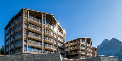 Hundehotel - Verpflegung: Frühstück - Vella - Aussenausnahme - Valsana Hotel Arosa
