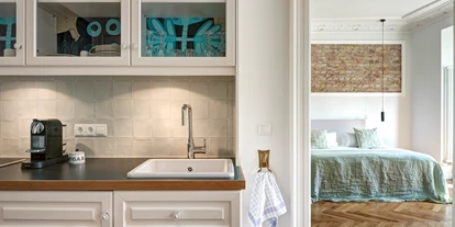 Hundehotel - Berlin - Kategorki 2
Bis 2 Personen
48–51 m2
Badewanne
Regenwalddusche - Gorki Apartments