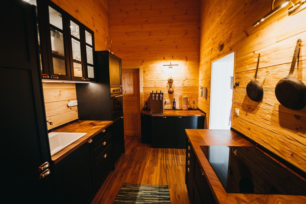 Stodingerhütte Zimmerkategorien Küche