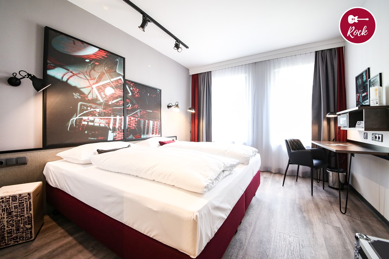 arte Hotel Wien Stadthalle Zimmerkategorien Premium Doppelzimmer ROCK