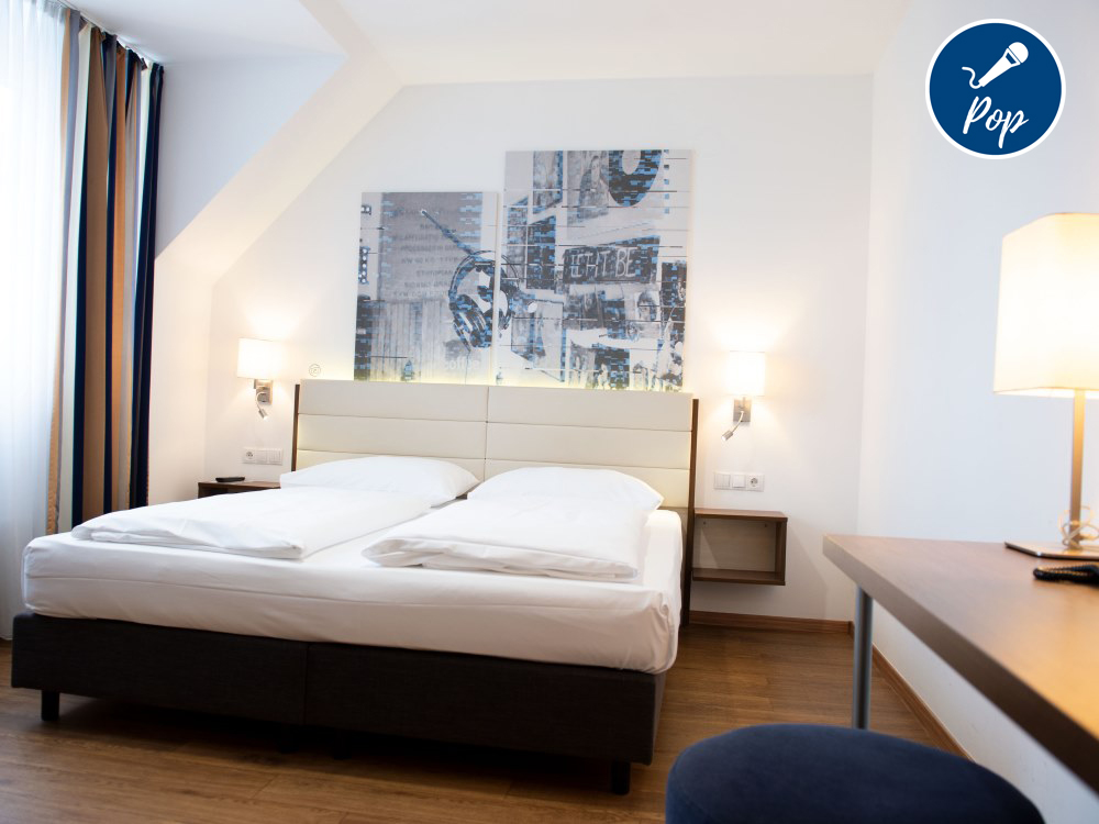 arte Hotel Wien Stadthalle Zimmerkategorien Superior Doppelzimmer POP