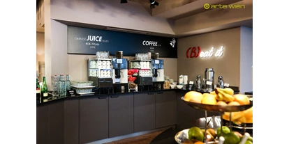 Hundehotel - Unterkunftsart: Hotel - Baden (Baden) - Frühstück - Tunes&Breakfast - arte Hotel Wien Stadthalle