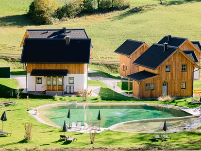 Hundehotel - Pools: Schwimmteich - Dorfbadeteich - Narzissendorf Zloam
