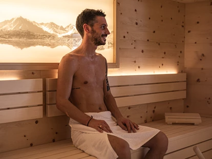 Hundehotel - Ladis - Saunieren in der Finnischen Sauna oder der Biosauna - Hotel Johanna mitten im Ötztal