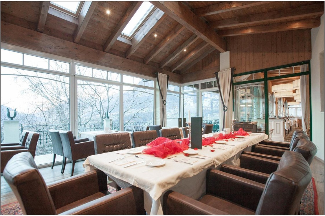 Urlaub-mit-Hund: Restaurant winter garden - DAS FINKENNEST “Panorama Familyhotel & SPA”