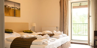 Hundehotel - Unterkunftsart: Hotel - Niederösterreich - Doppelzimmer mit Balkon - Hotel-Restaurant Liebnitzmühle