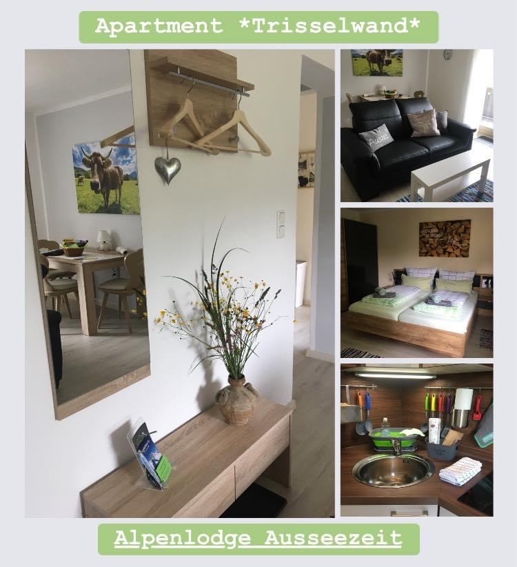 Ferienhaus mit Hund: Apartment Trisselwand für bis zu drei Personen in unserer Alpenlodge AUSseeZEIT - Alpenlodge AUSseeZEIT 