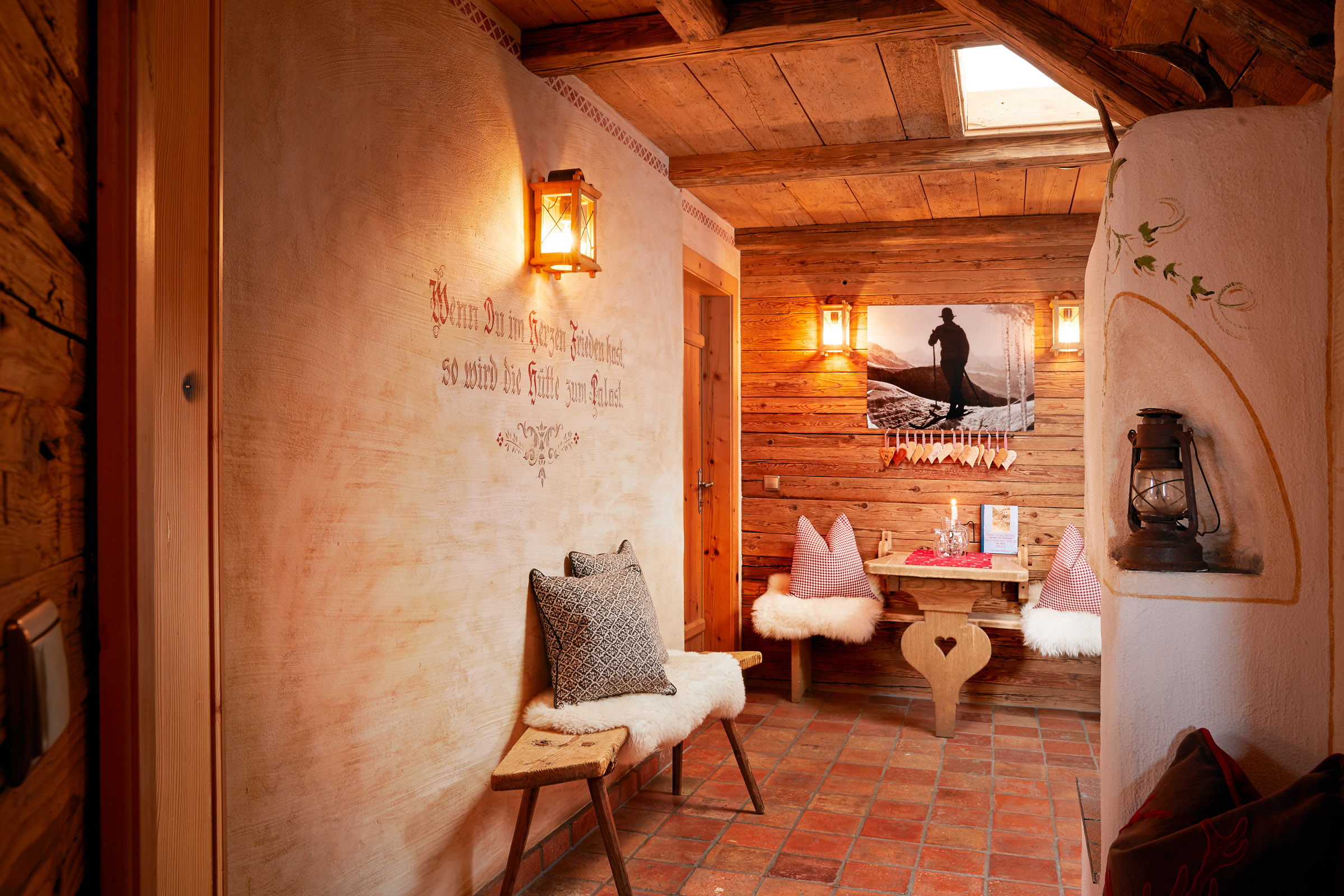 Urlaub-mit-Hund: uriges Hüttenflair - Almdorf Flachau - Wohnen | Schlafen