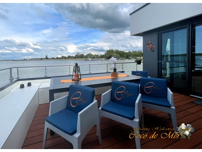 Hundehotel - Schwerpunkt: Städtetrips - Fischland - untere Terrasse - lower terrace - Coco de Mer