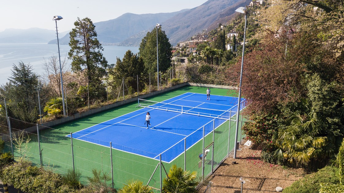 Urlaub-mit-Hund: Tennis - Parkhotel Brenscino Brissago