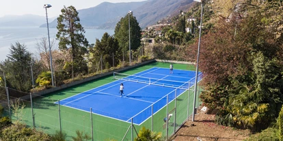 Hundehotel - Unterkunftsart: Hotel - Bodio TI - Tennis - Parkhotel Brenscino Brissago