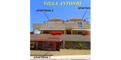 Hundehotel - Sitzplatz im Garten - Zadar - Šibenik - antonio šarić