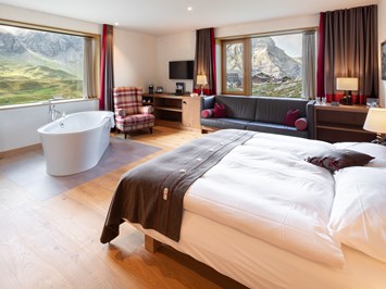 Frutt Mountain Resort Zimmerkategorien Junior Suite im ruhigen Mountain Lodge Flügel
