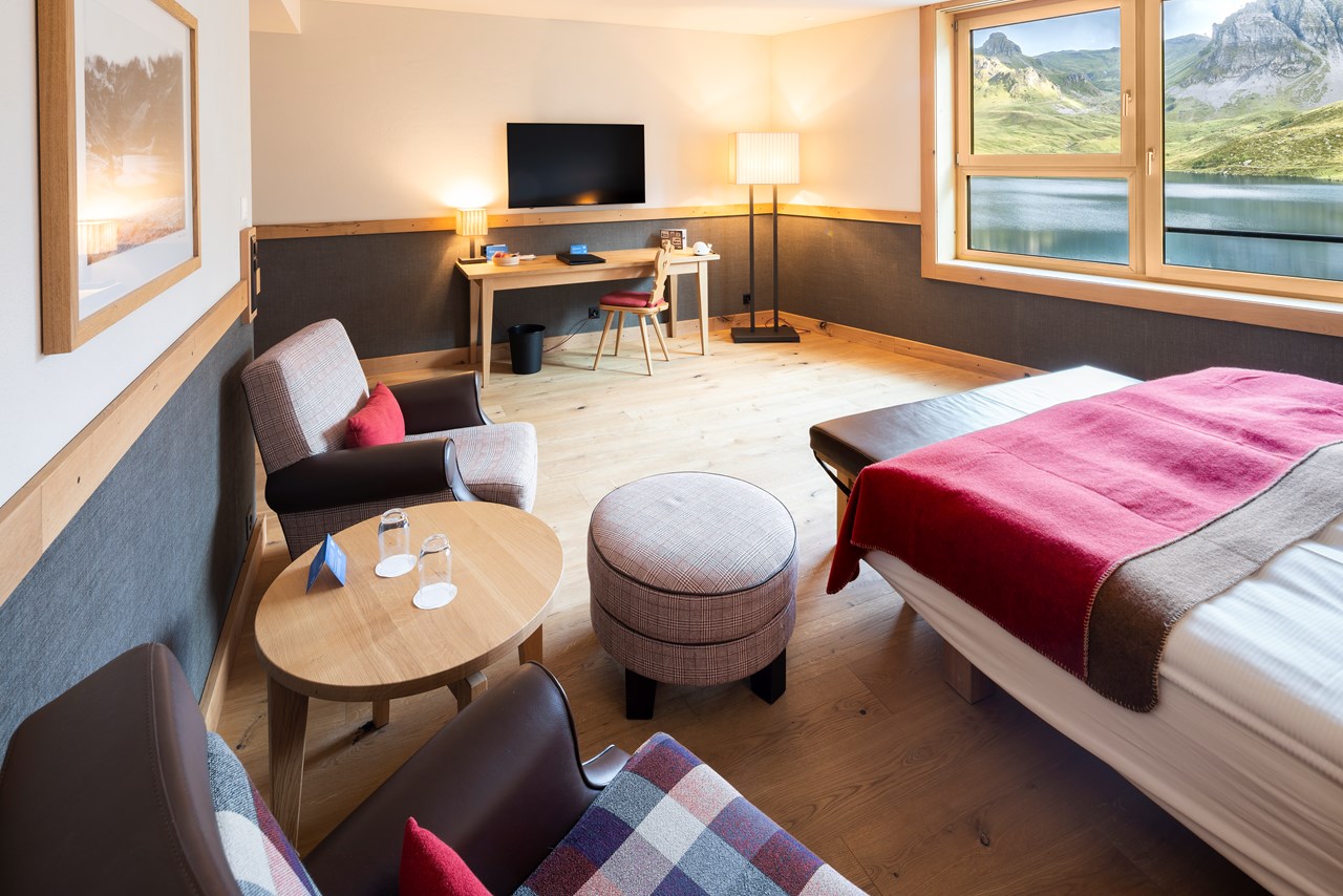 Frutt Mountain Resort Zimmerkategorien Family Junior Suite im familienfreundlichen Lago Lodge Flügel