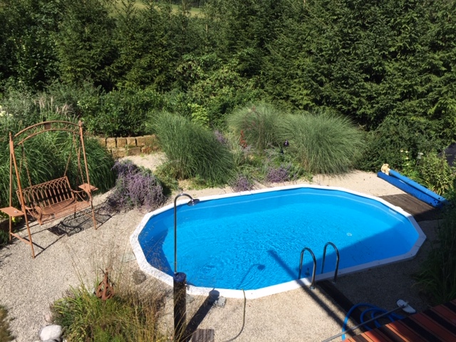 Hundehotel - Pyhrn-Priel - Pool - Landhaus Tamberg im Nationalpark Kalkalpen