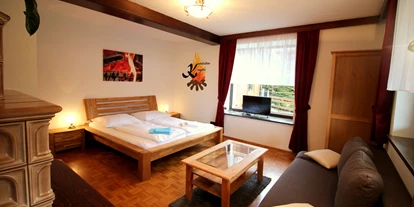 Hundehotel - in einer Ferienanlage/Wohnanlage - Großarl - Schlafzimmer - Appartement Mama