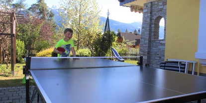 Hundehotel - Tauplitz - Tischtennis - Appartement Mama