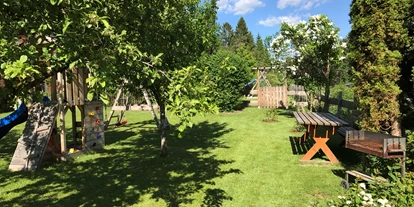 Hundehotel - Tauplitz - Appartement Blick-Hauserkaibling - Garten komplett eingezäunt -  - Appartement Mama